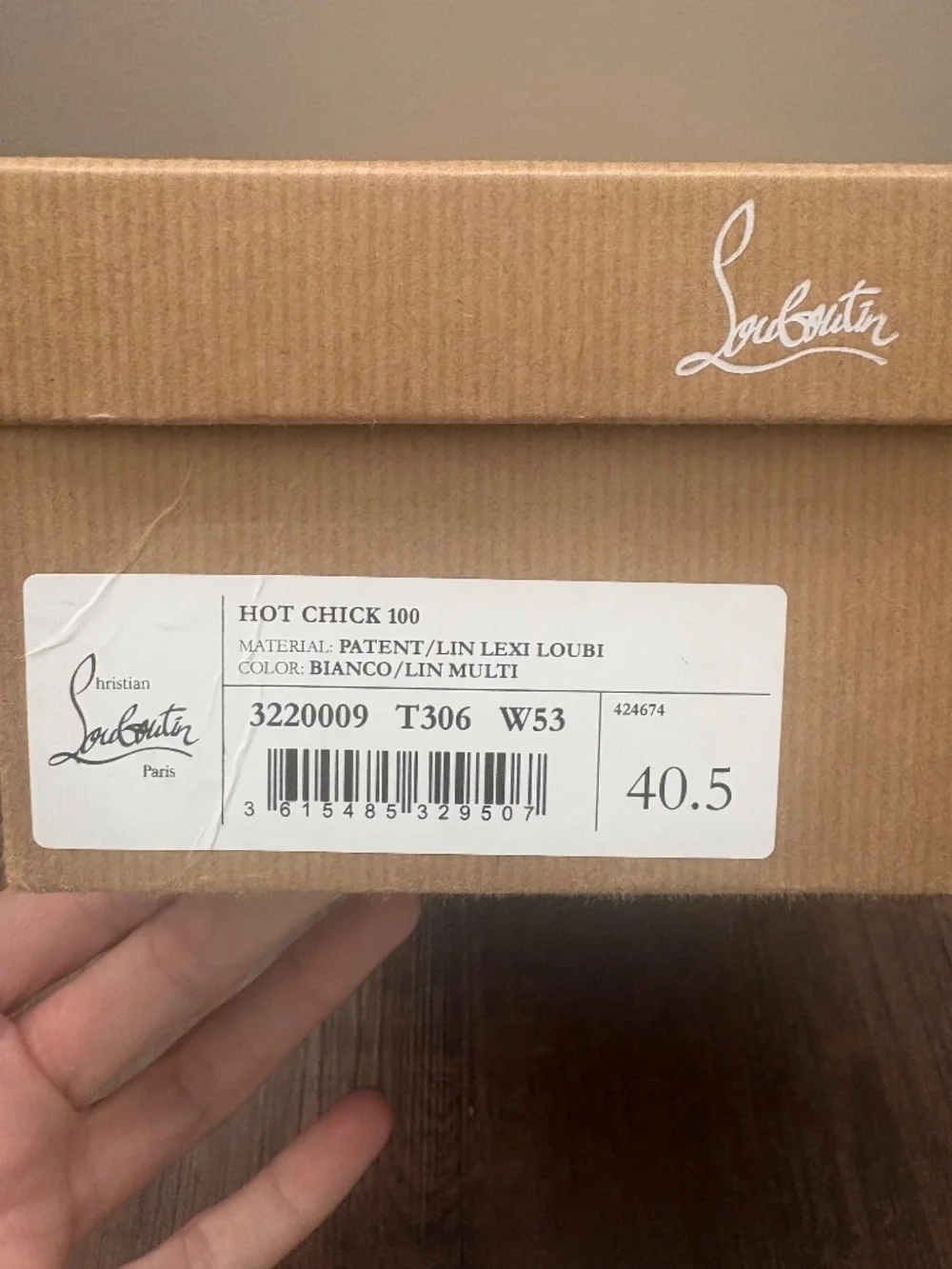 Christian Louboutin pumps white