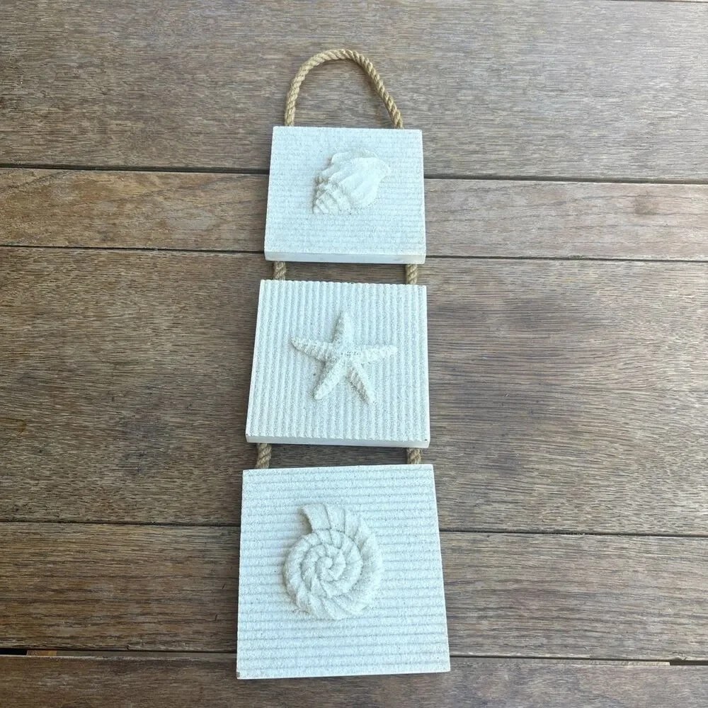 Nautical seashell wall decor