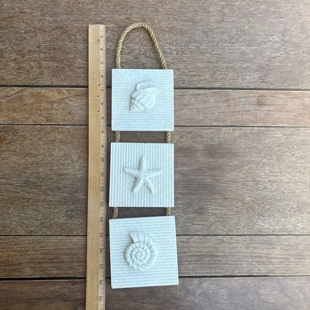 Nautical seashell wall decor