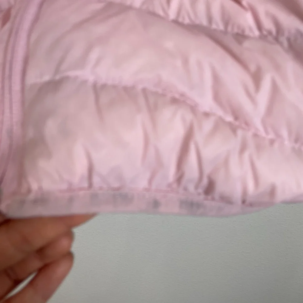 Eddie Bauer Girls Large 14/16‎ Reversible Puffer Down Jacket Zip Up Hooded