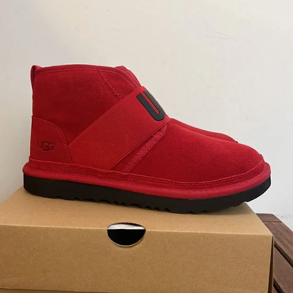 UGG Kid Neumel II Graphic Boots Red US Big Kid 5 Y/UK 4/EU 37