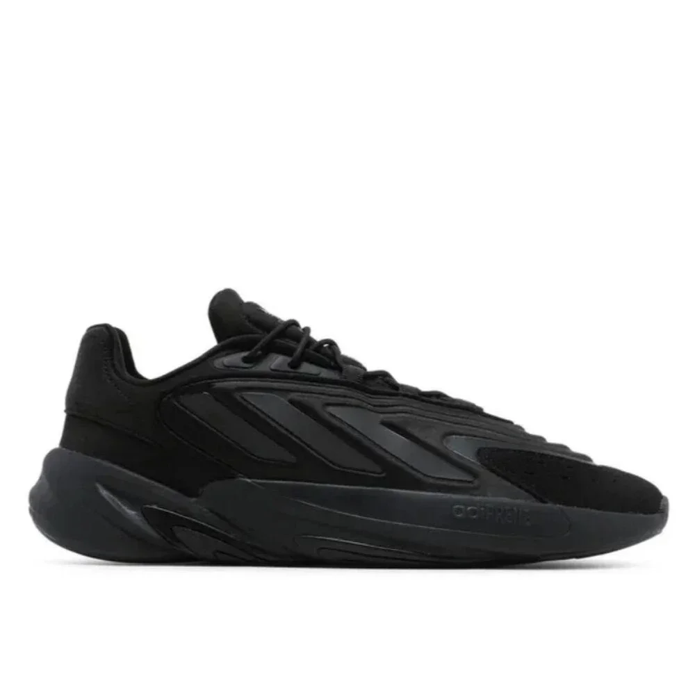 NWOT Adidas Men's Ozelia 'Black Carbon' Sneakers, Sz 7.5