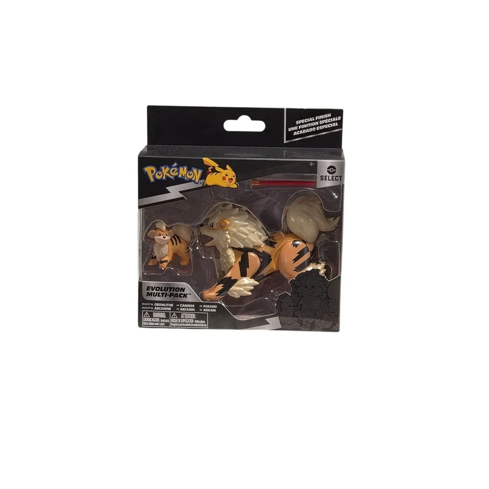 Pokemon Select Evolution Multi Pack Growlithe &‎ Arcanine Figures