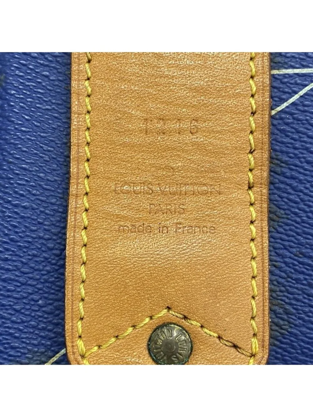 Louis Vuitton Shoulder Bag LV Cup Sac Marine Bandouliere Blue