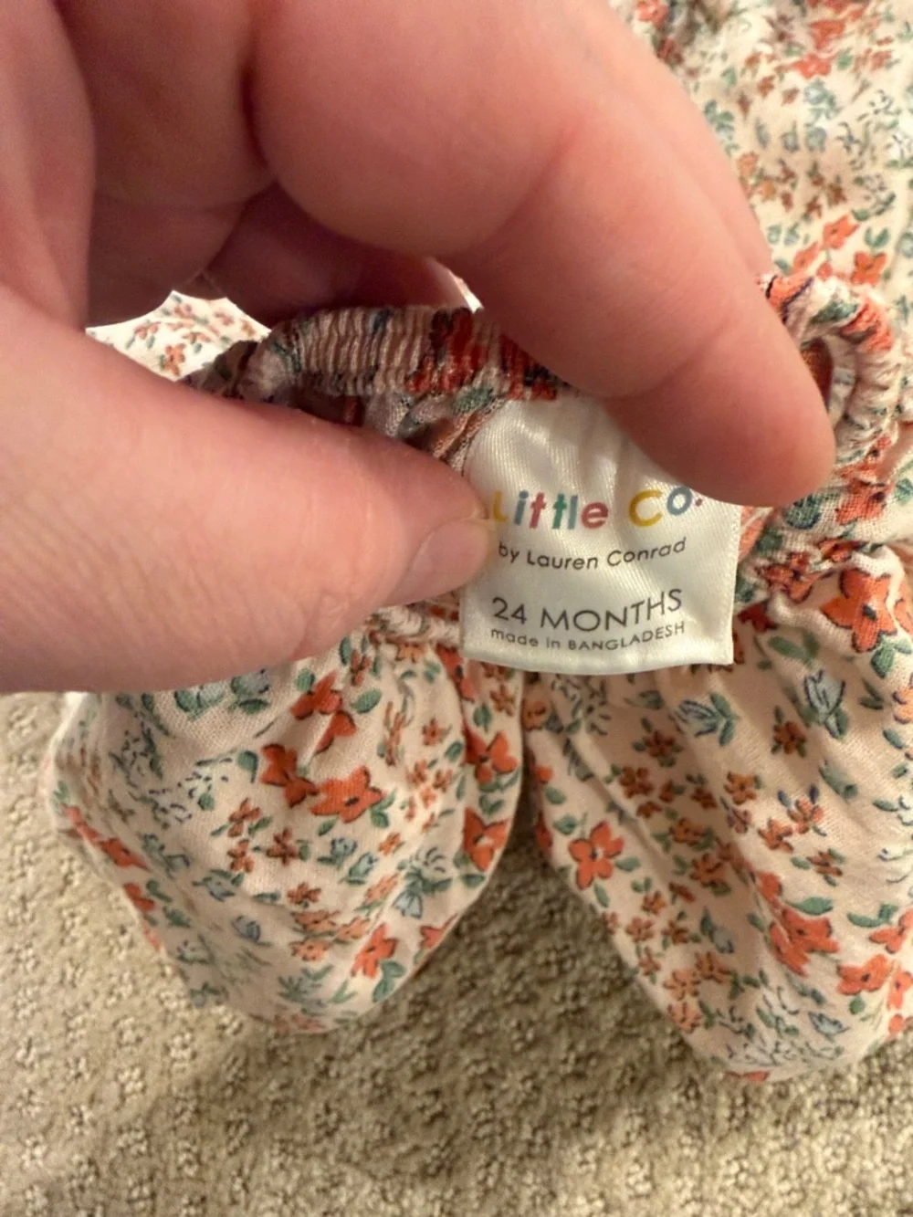 Little Co. By Lauren Conrad lightweight cream