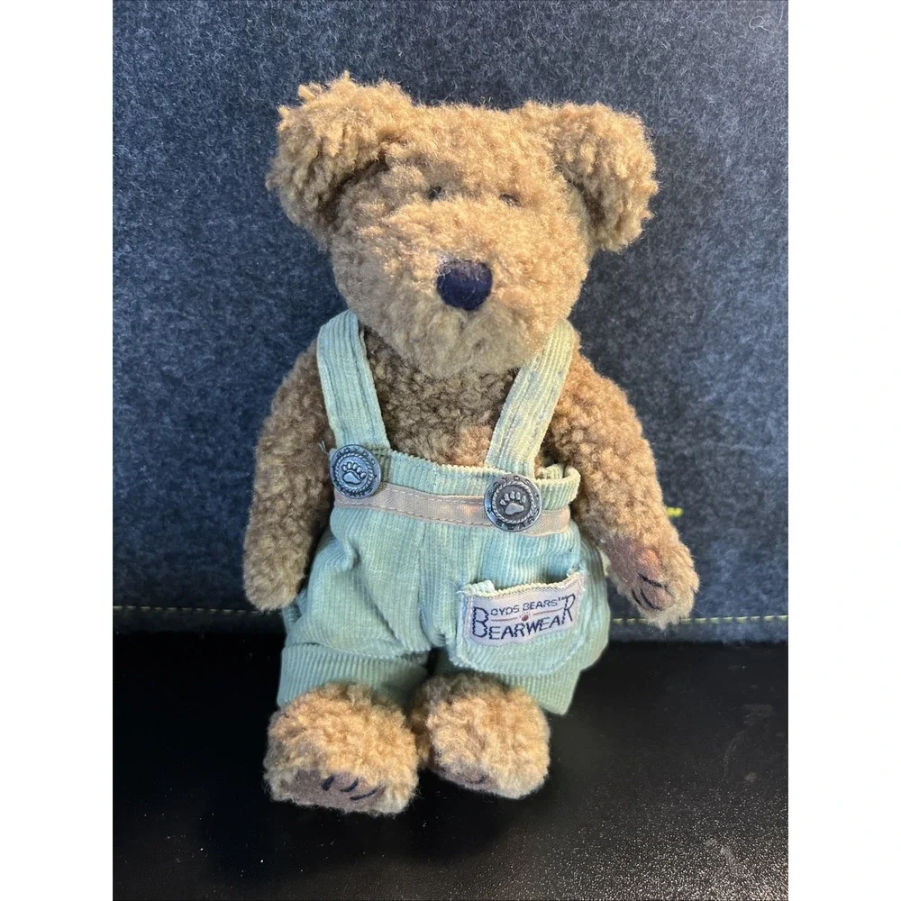 Boyds Bears Plush Collectible 20th Anniversary Corduroy‎ Overalls Brown NIB