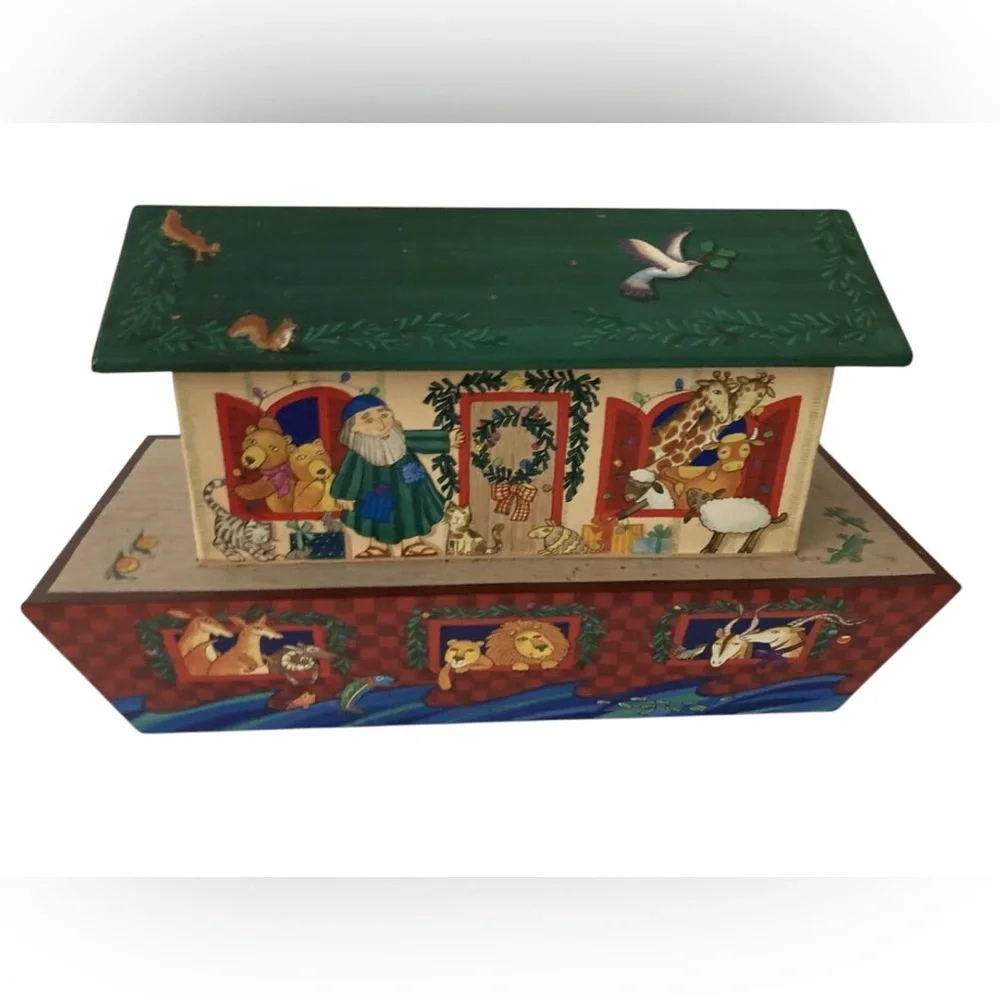 Hallmark‎ Vintage Noah's Ark Box Storage 13x9