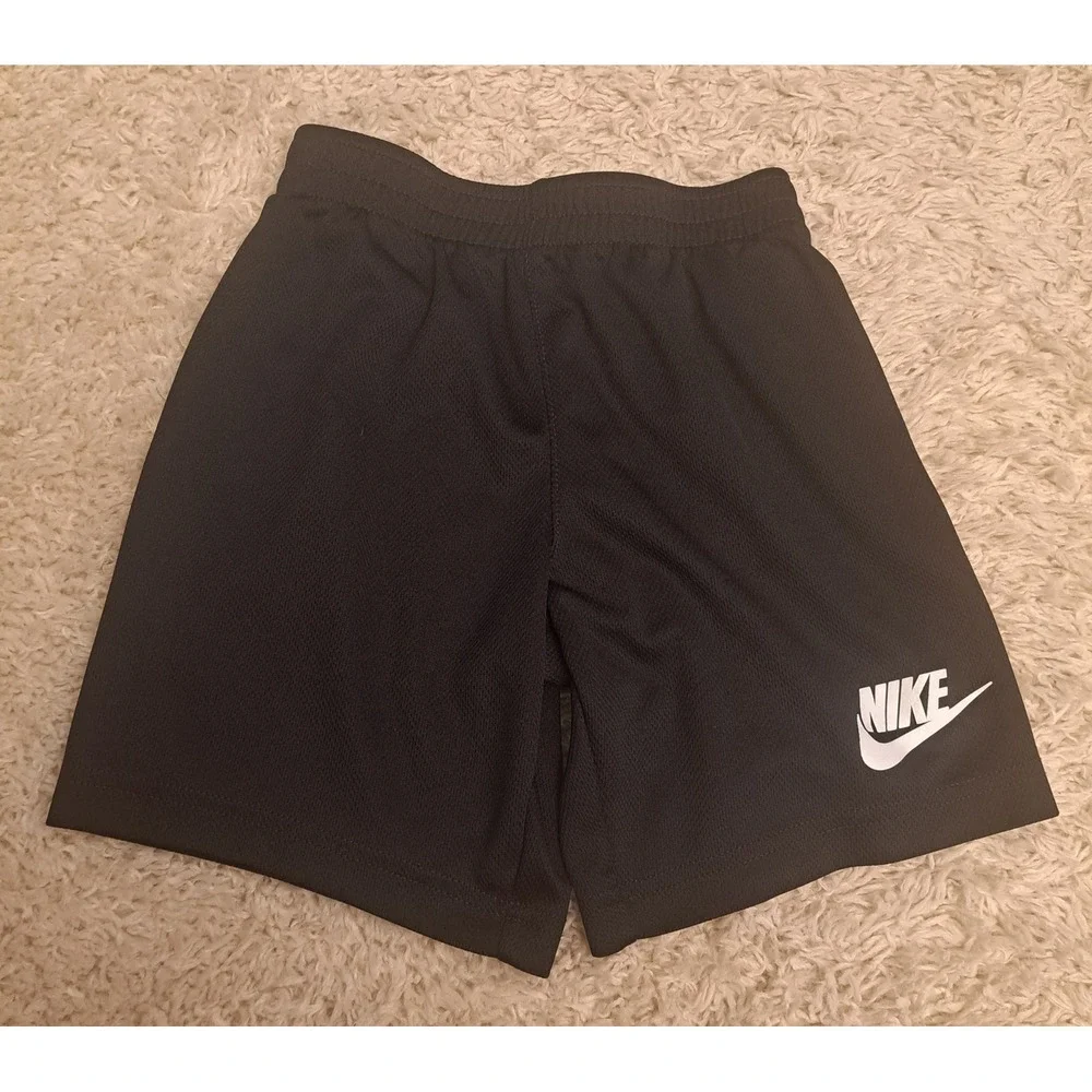 Nike‎ Mesh Training Shorts Youth Size 6 Black