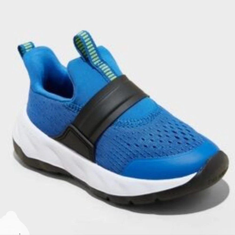 All in Motion Kids Blue Dannie Performance Sneakers Size 6
