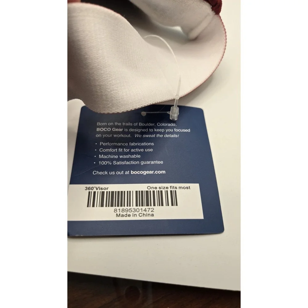BOCO Gear SHAKA Endurance Challenge Falls 2013 USMC Running Visor Hat NWT OSFM