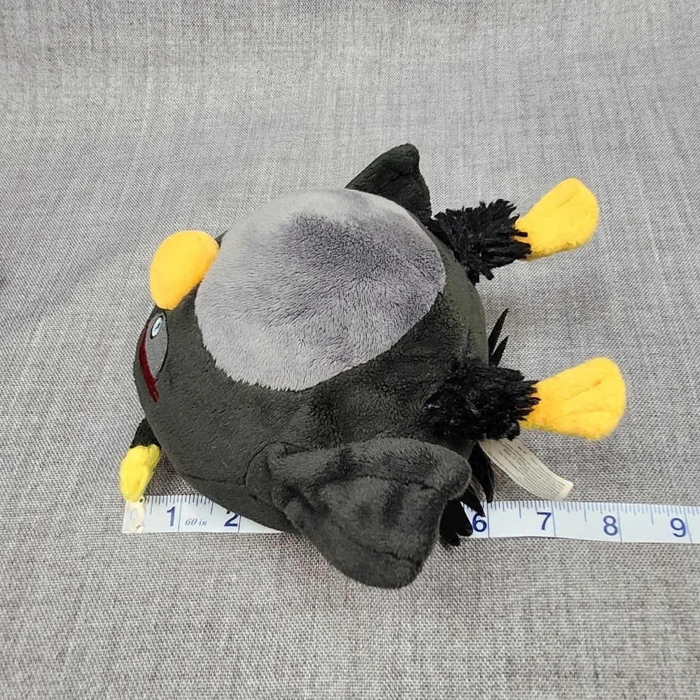 2016 Angry Birds Plush Movie Rovio Bomb Black Bird Plush w/ No Sound