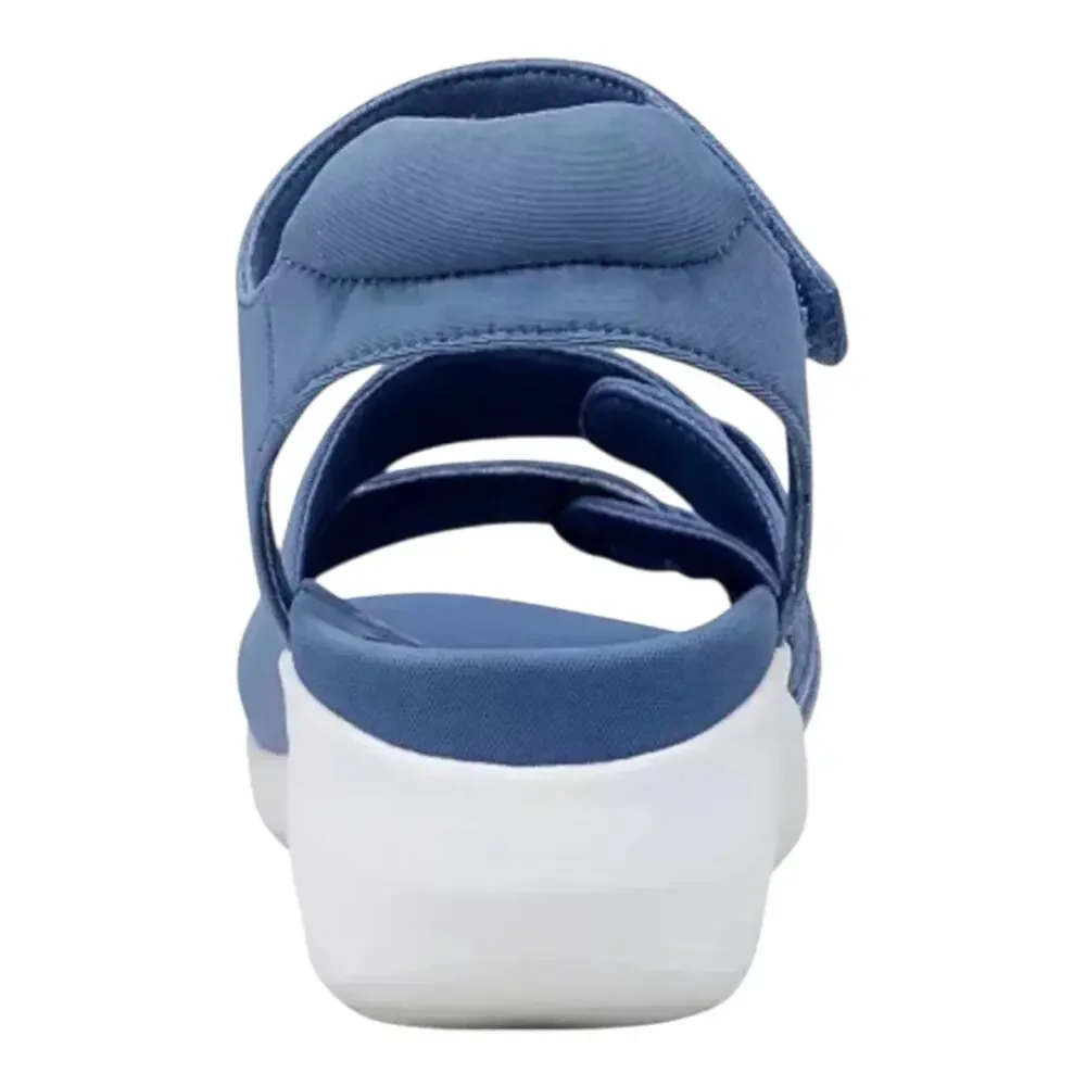 Easy Spirit Women's Weber Lightweight Sporty Sandals Blue Size 8