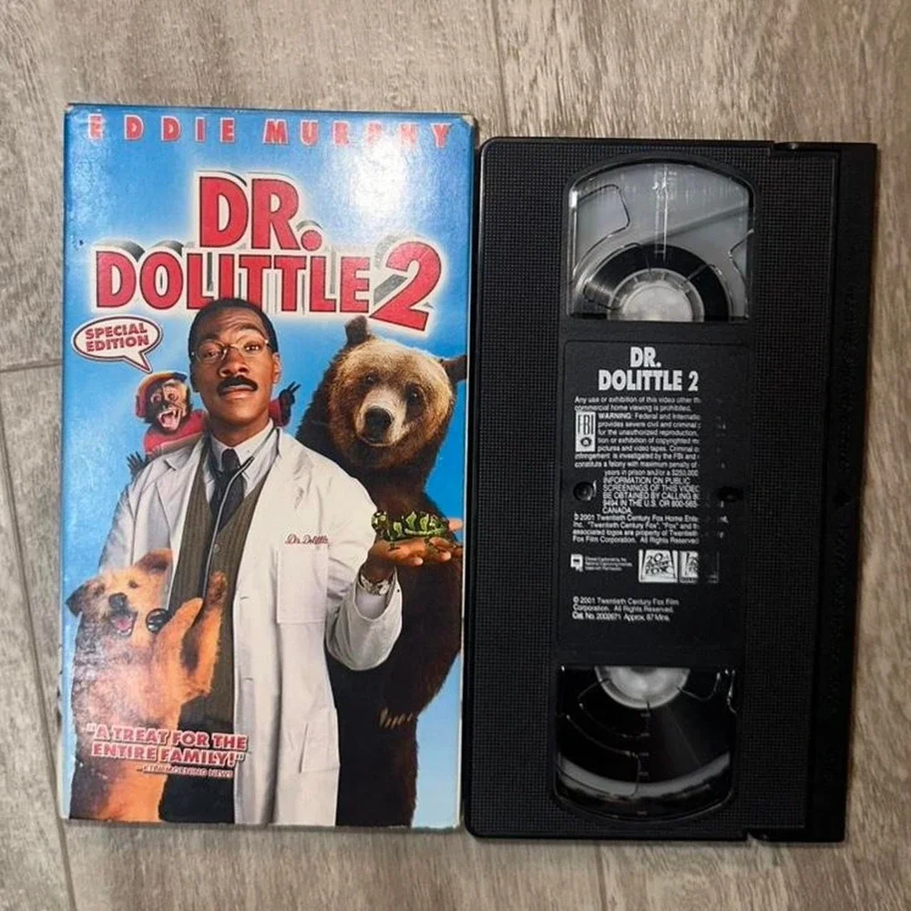 Dr. Dolittle 2 VHS tape