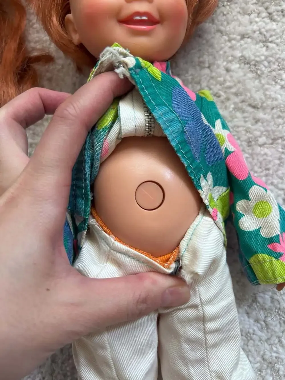 ideal smiling poseable stomach