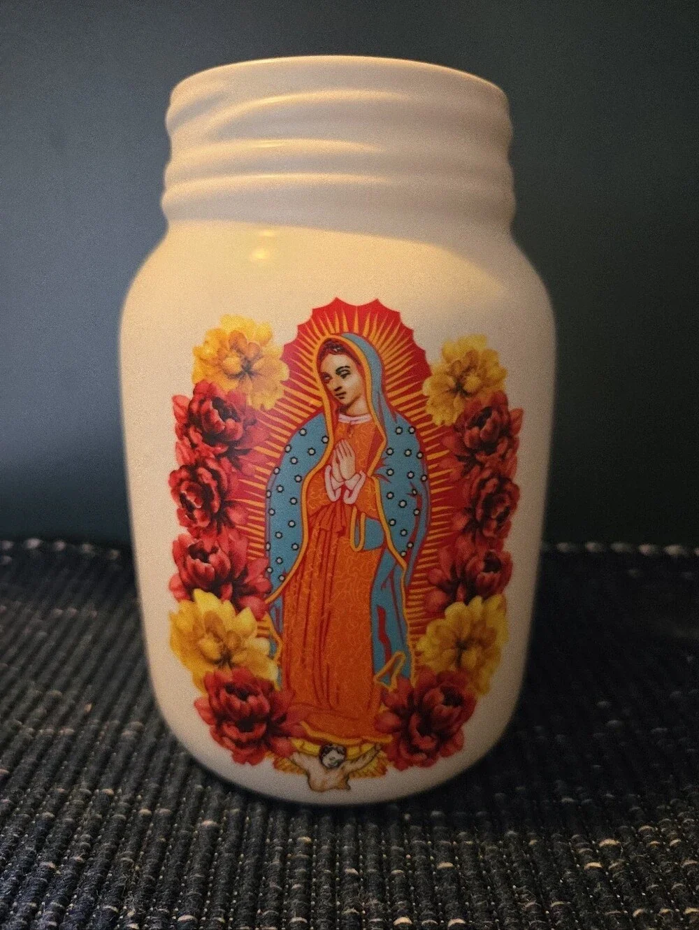 Our Lady Of Guadalupe Vase