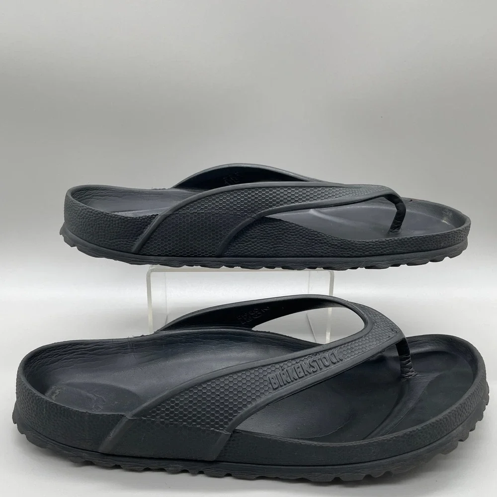 Birkenstock Honolulu EVA Sandals Womens 39 (US 8) Black Waterproof Flip Flops