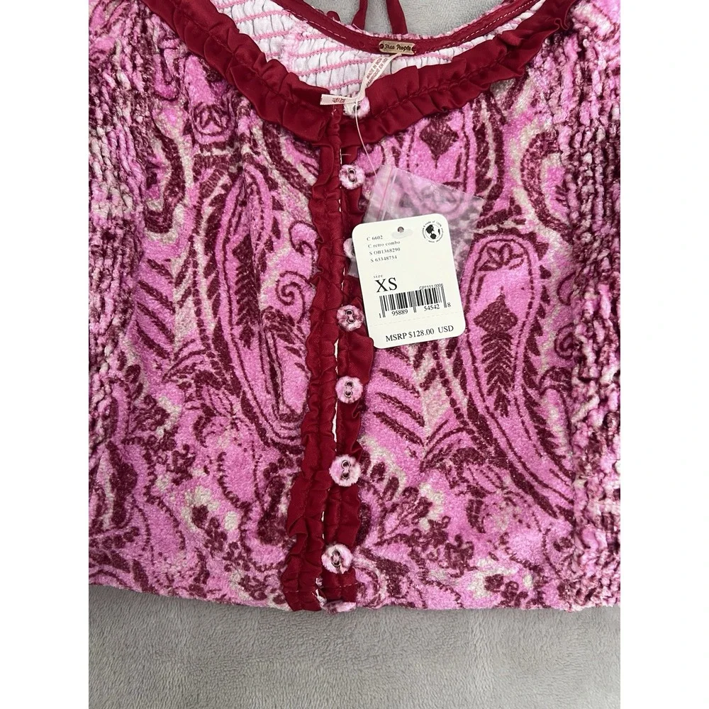Free People people pattern neckline