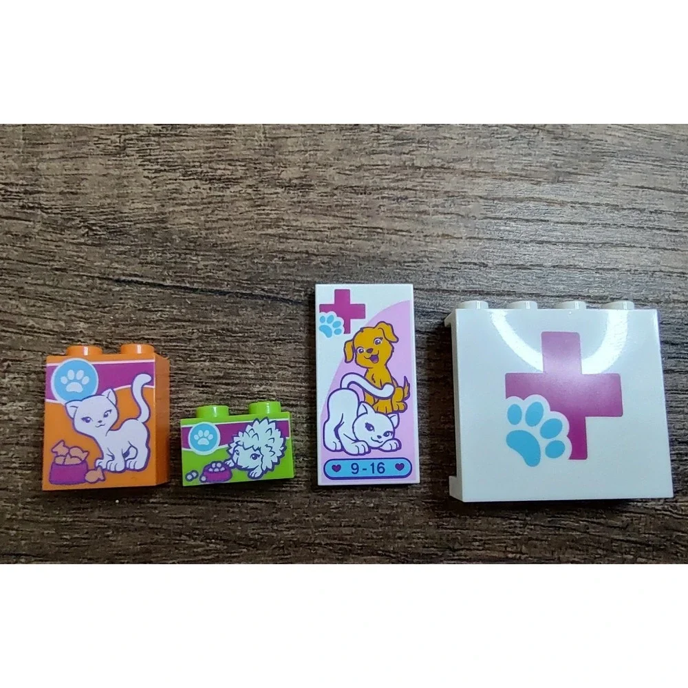 Lego Friends Junior Vet Clinic 10728 Pet Food Box Specialty Brick Lot
