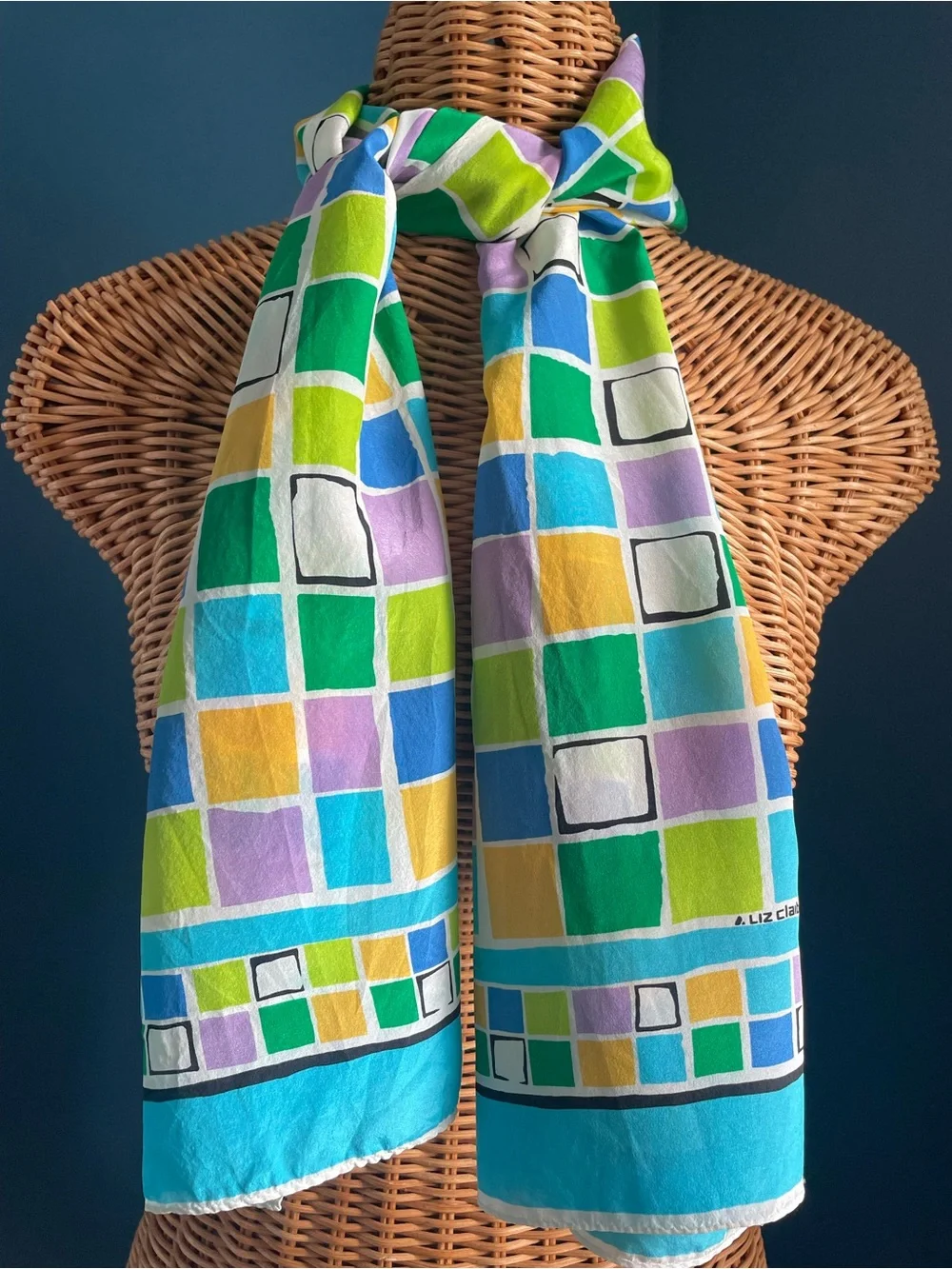 Liz Claiborne colorful vintage