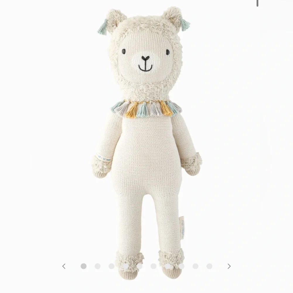 Cuddle + Kind Lucas the llama plush- 13”
