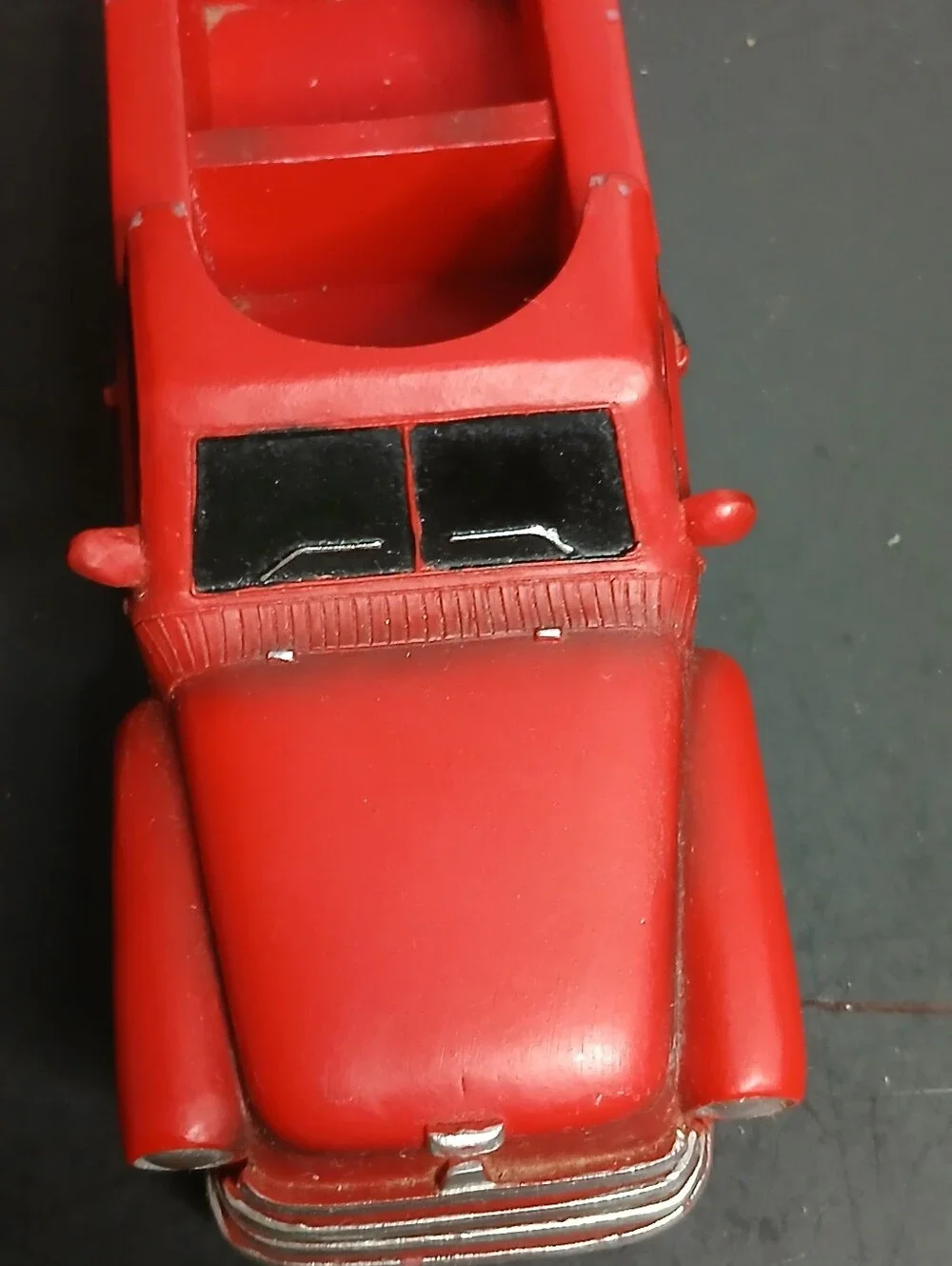 not sure bright red