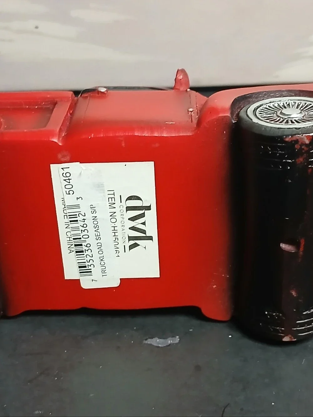 not sure bright red
