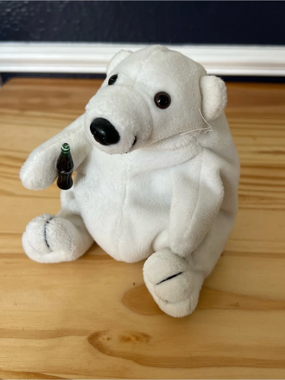 Coca Cola Polar Bears Stuffed Animals Lot of 8 Vintage