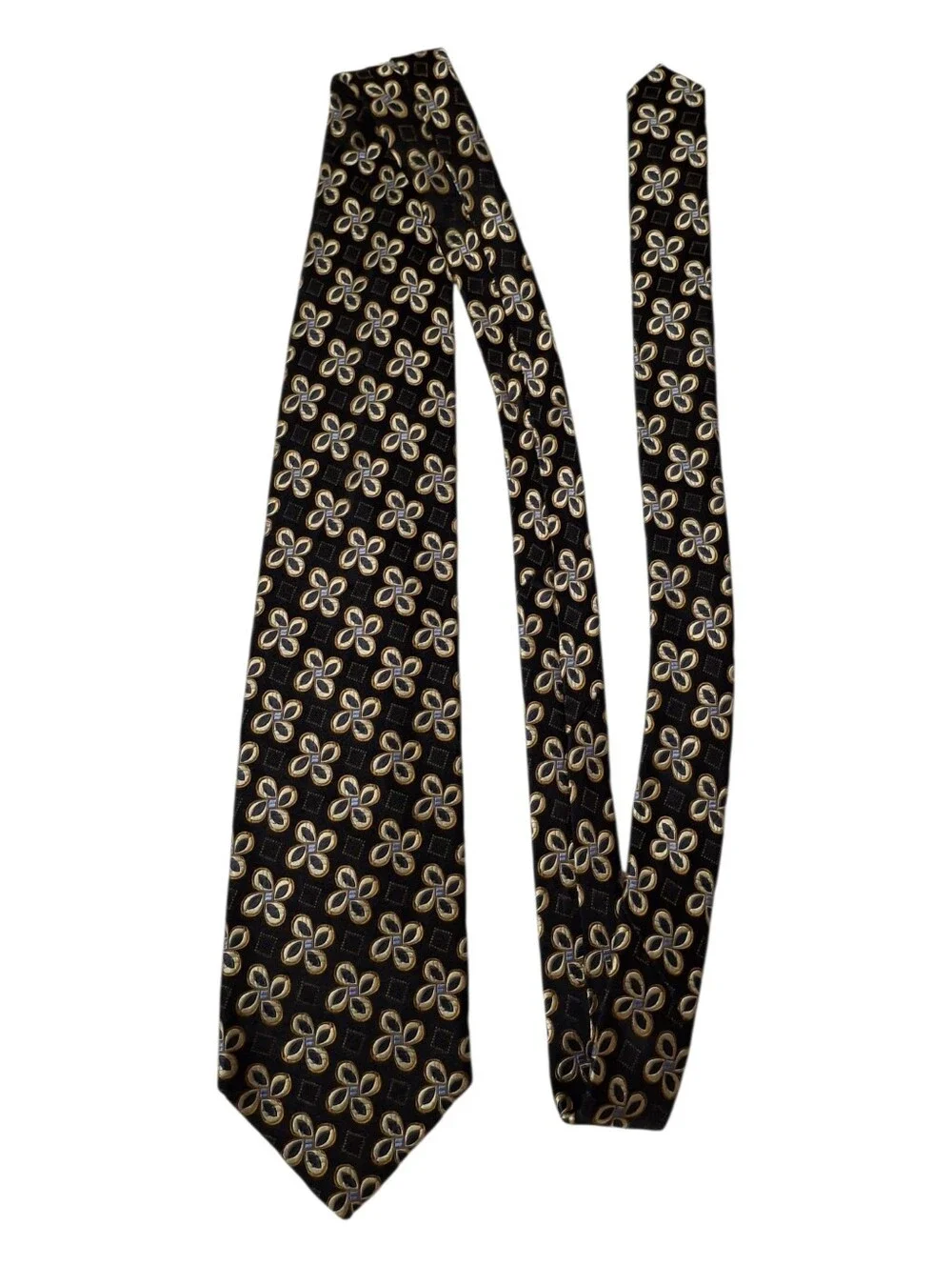 Robert Talbott floral geometric