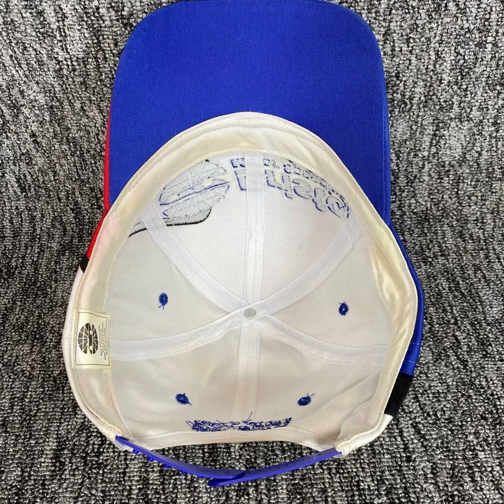 Vintage Bristol Motor Speedway Hat Snapback NASCAR Racing Cap Color Block