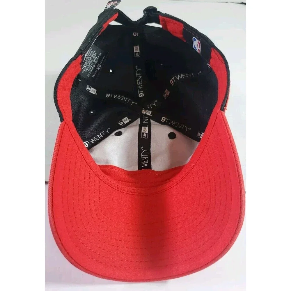 Chicago Bulls Baseball  Hat  9Twenty‎ Retro Black Red w/Circle Logo New Era ONZ