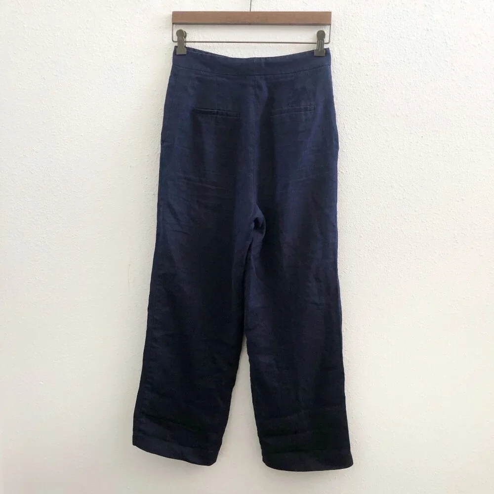 ZARA High Rise Wide‎ Leg Pants Size 0