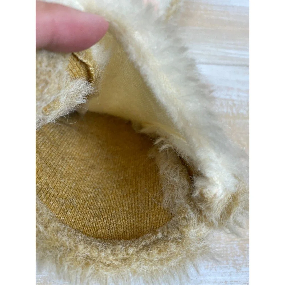 Vintage Rabbit Hare Hand Puppet Mohair Look Plush Bunny Puppet 14