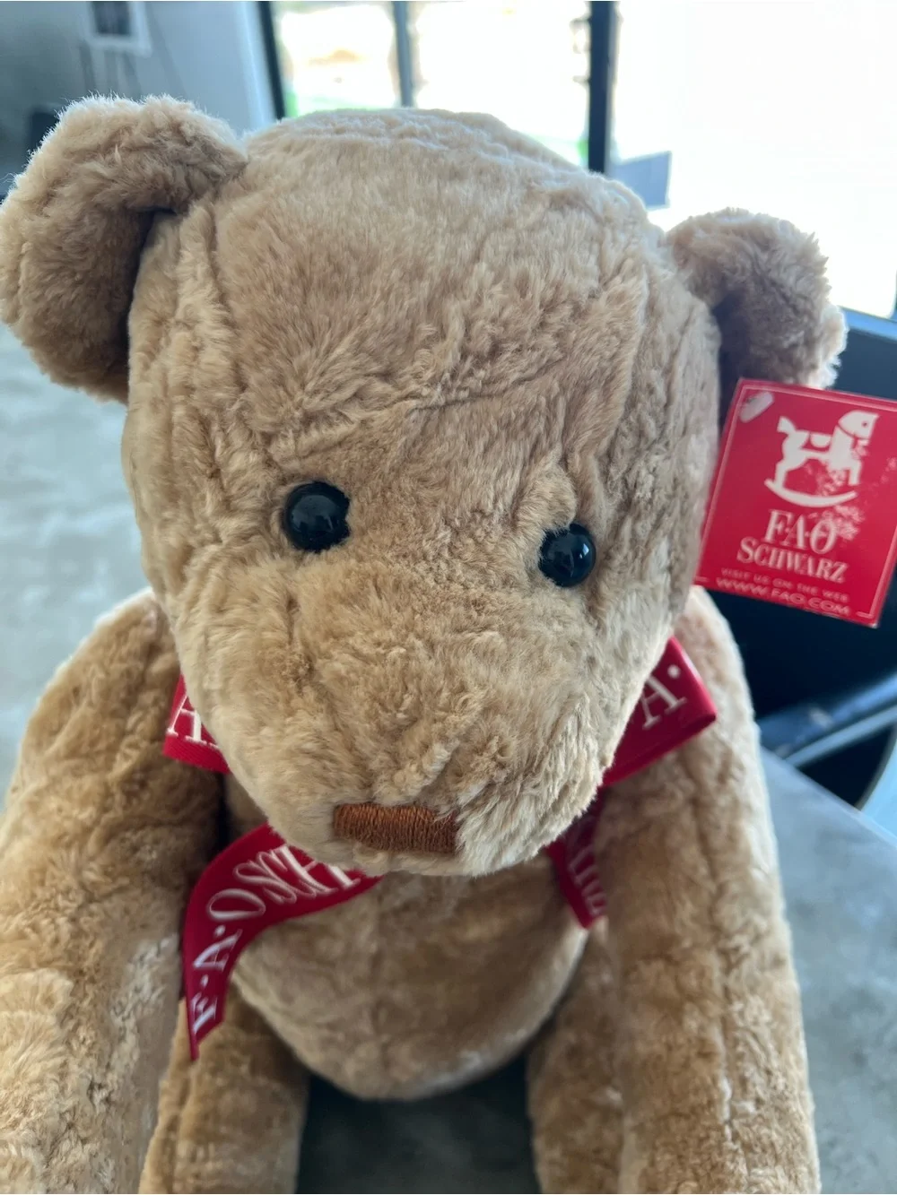 FAO Schwarz 2000  Articulated Teddy Bear Collectible