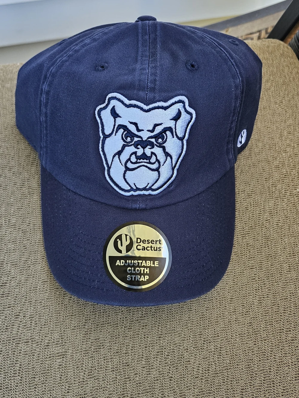 New Desert Cactus navy blue baseball Football hat Butler University Bulldogs