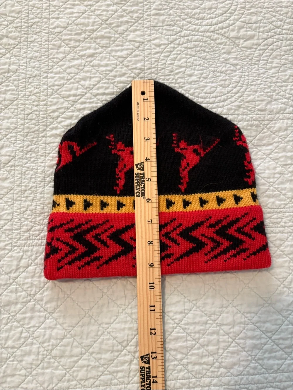 Vintage Vermont Originals ski cap beanie.