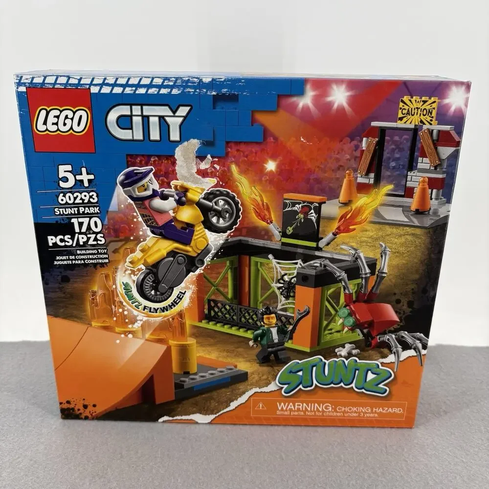 Lego City Stuntz Stunt Park Building Set 60293 New in Box 170 pcs Retired