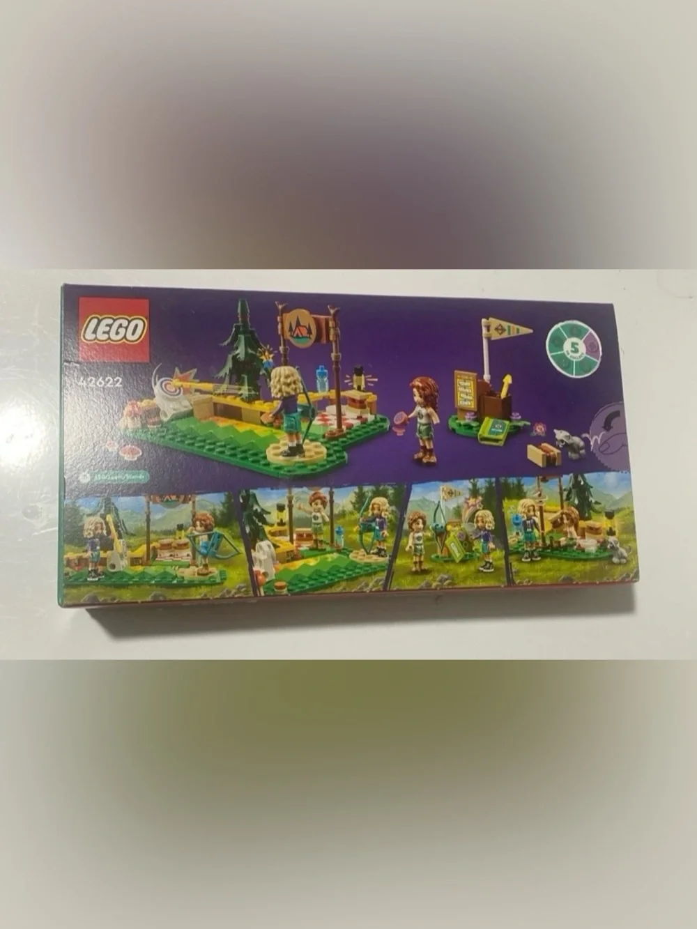 LEGO Friends Adventure Camp Archery Range Playset - Green, Brown, Yellow‎ NWT