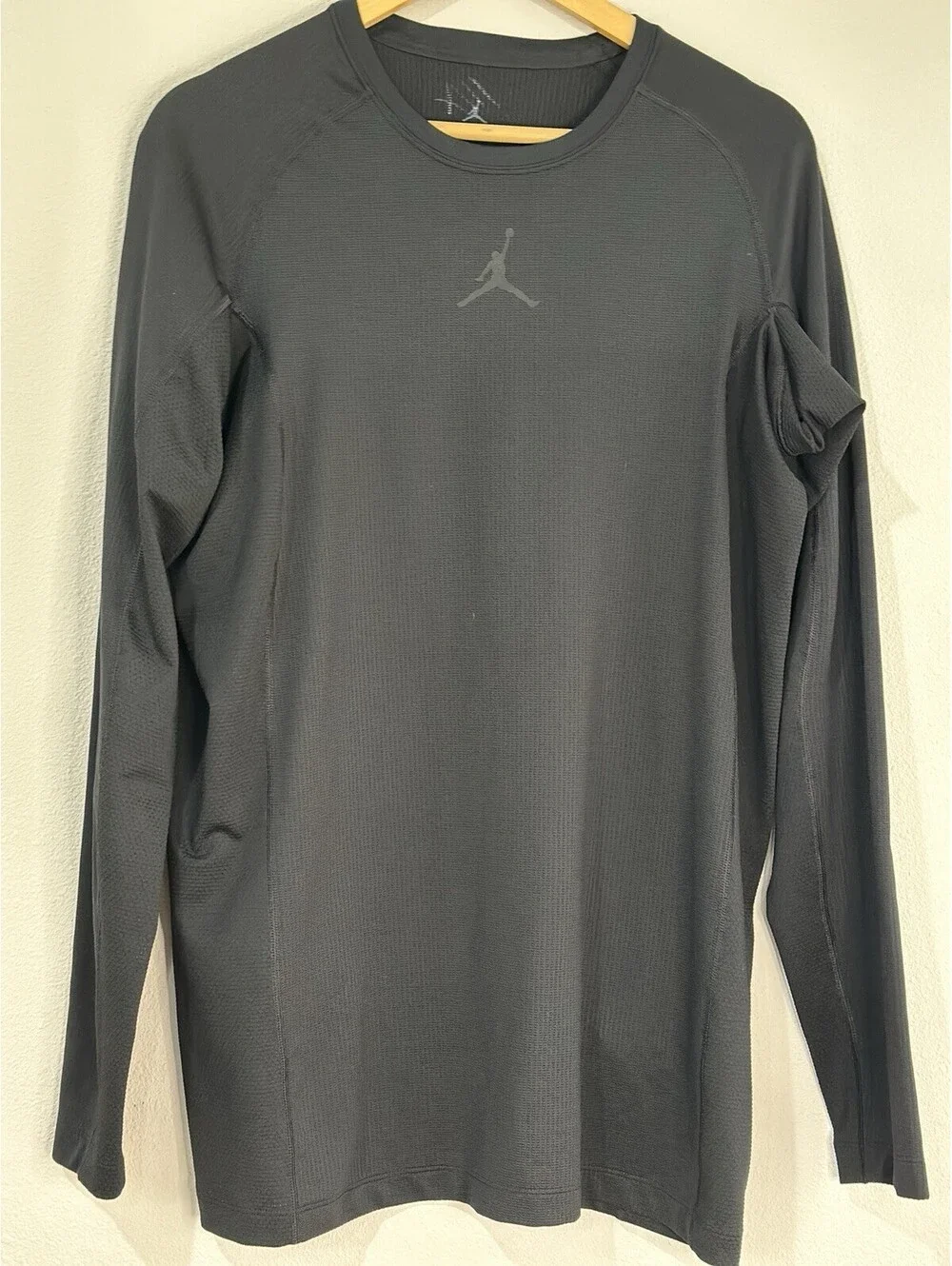Jordan Training Dri Fit Long Sleeve For Sports, Training OrCasual Wear.  Black L