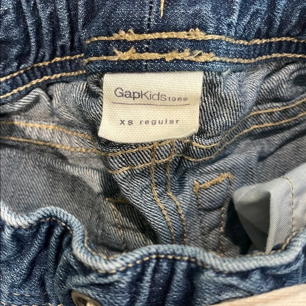 GAP Kids Blue Denim Shorts with Drawstring Size XS Regular