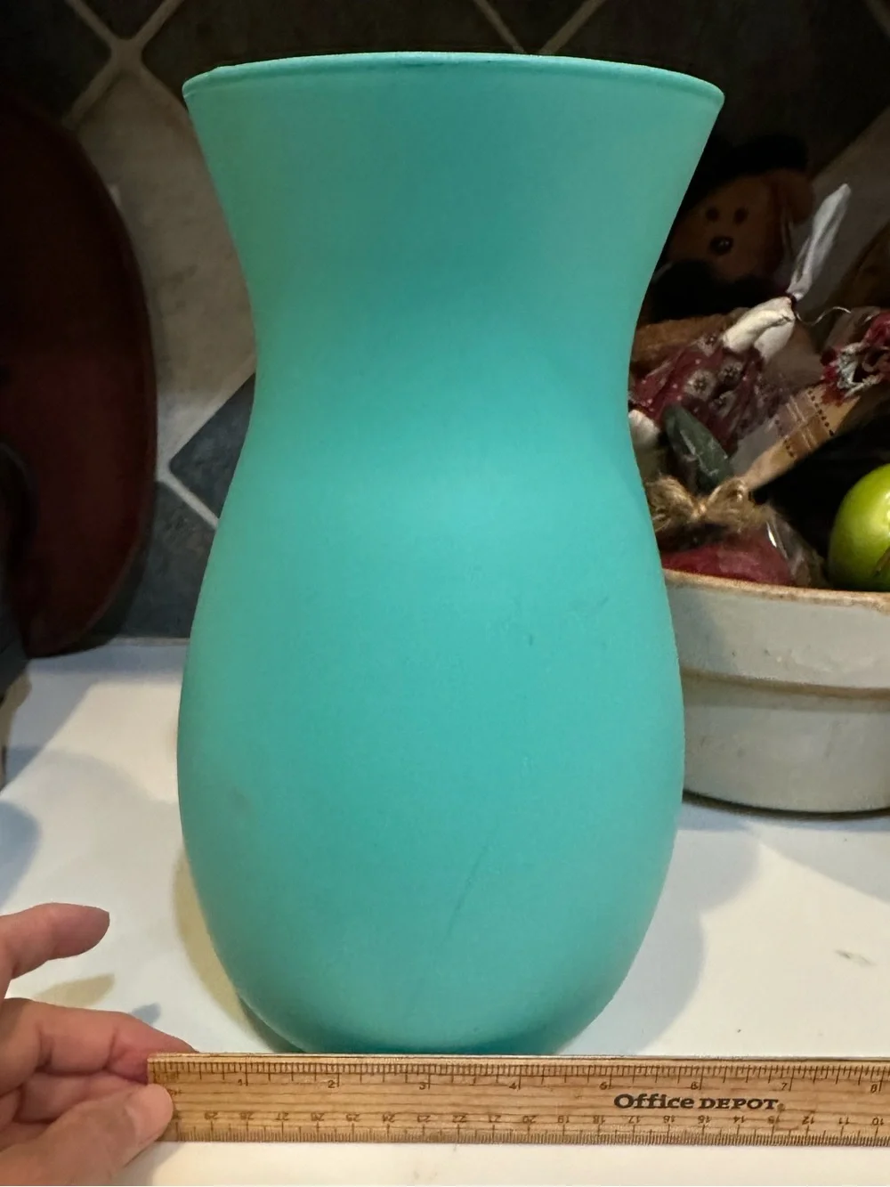 Not Certain painted glass