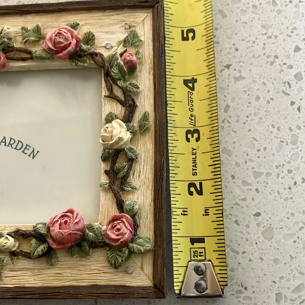 Resin Cottage Floral Ornate Rose Garden‎ Frame NEW FIGI GRAPHICS SAN DIEGO