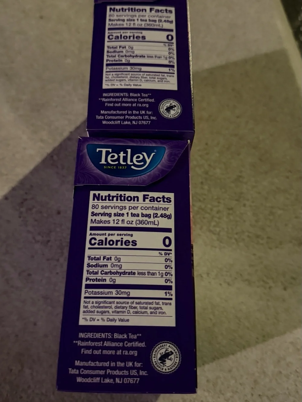 Tetley british blend