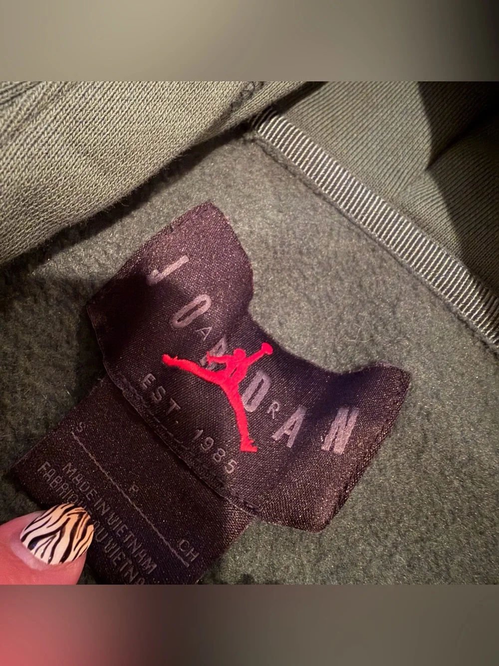 Jordan pullover olive