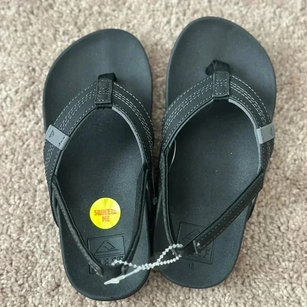 Reef Lil Cushion Phantom Sandal Boys Size 12