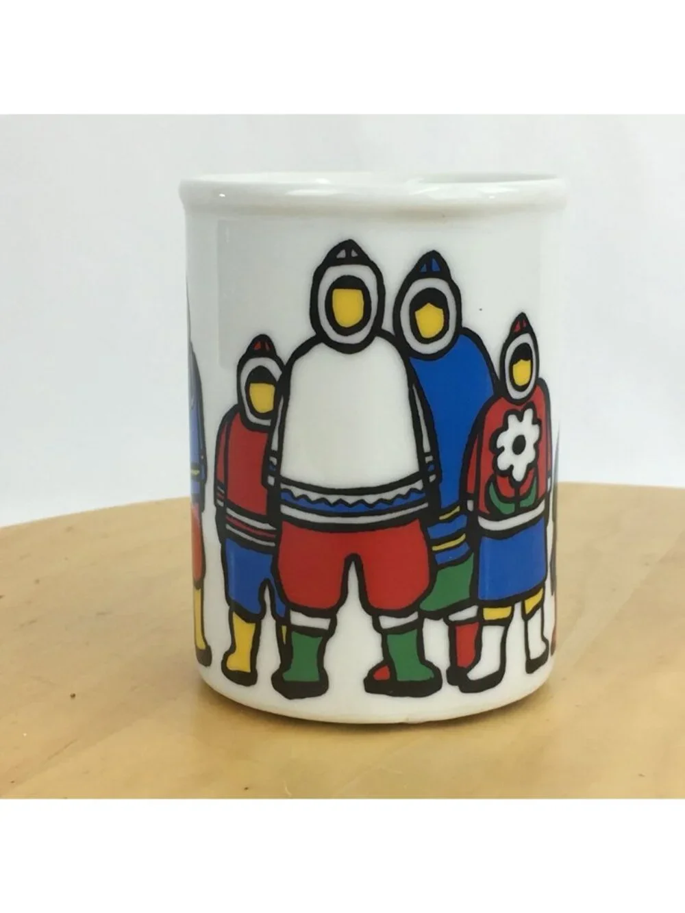 Danesco Inuit Family Coffee Mug Cup Canadian  Tuktu