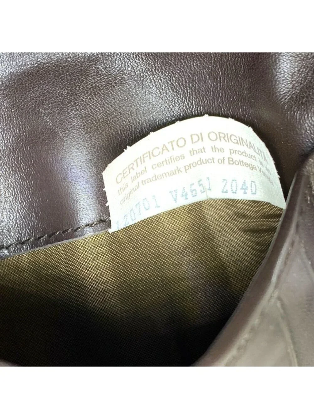 Bottega Veneta authenticated bottega stored