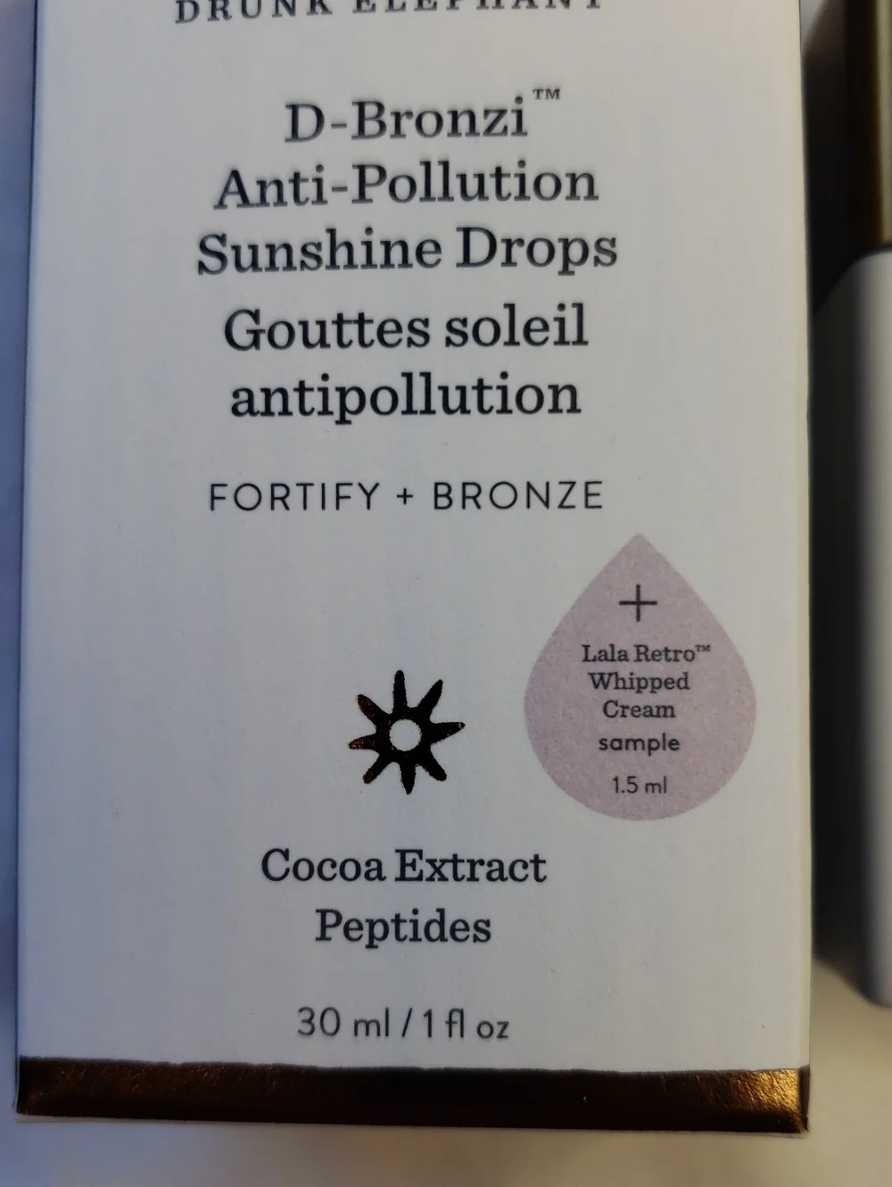 Drunk Elephant bronzi anti