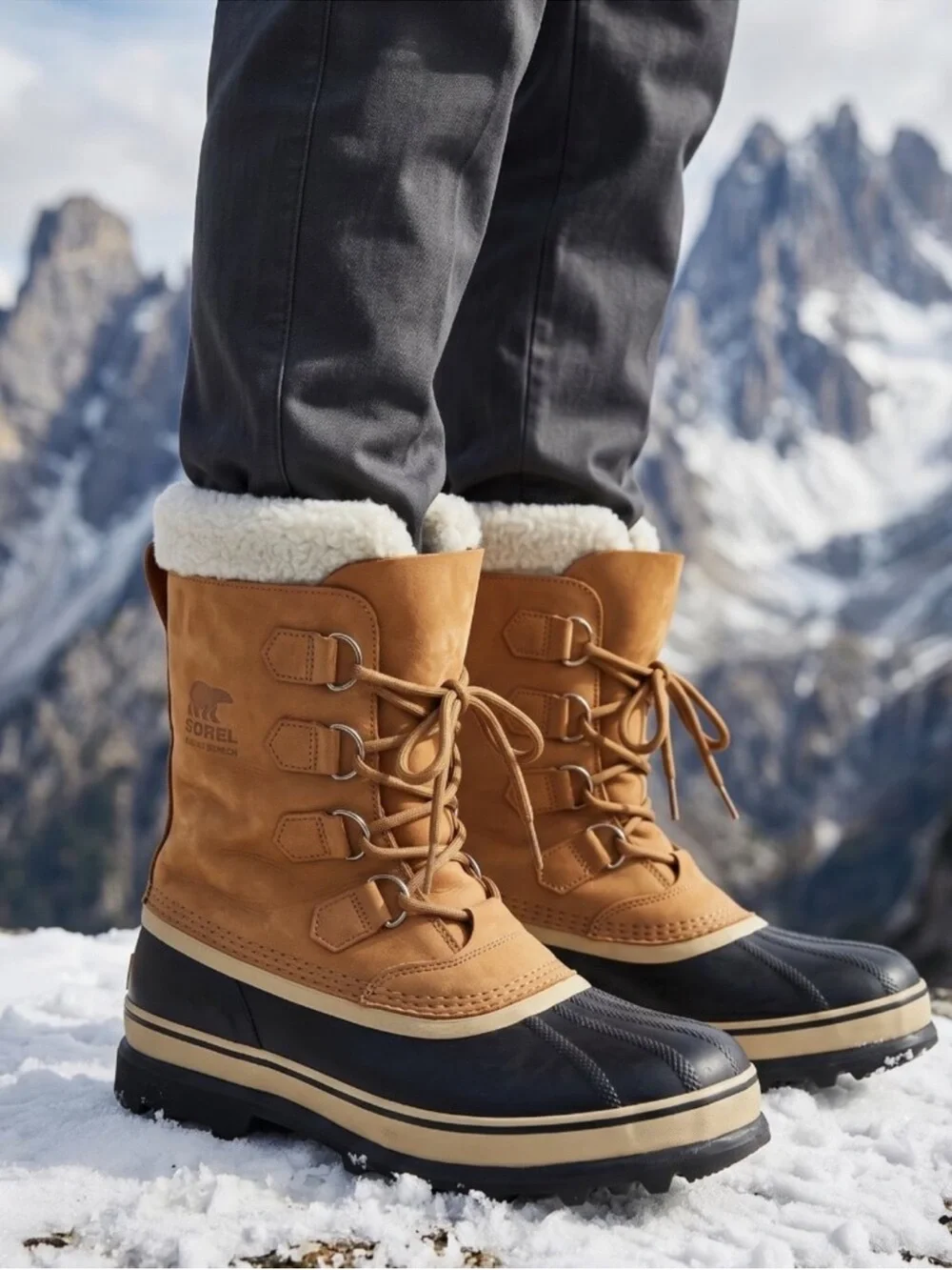 Sorel great rubber shell