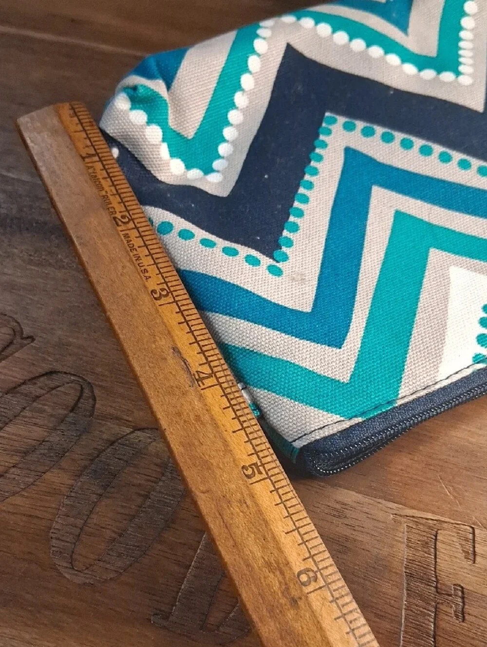 thirty-one chevron carry teal