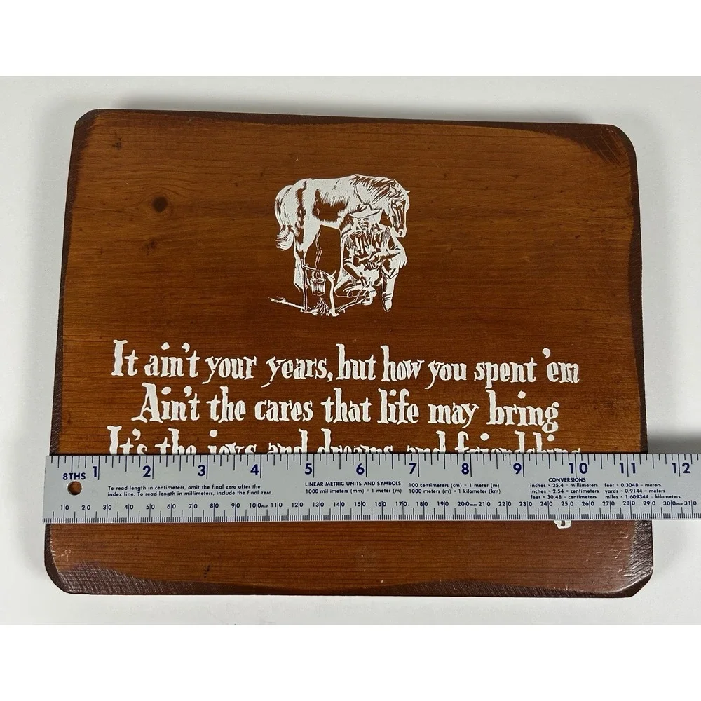Handmade vtg wooden